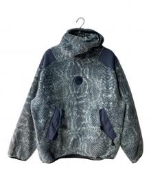 NIKE ACG×SUPREME（ナイキエーシージー×シュプリーム）の古着「FLEECE PULLOVER MINT SNAKESKIN フリースプルオーバー」｜ブルー