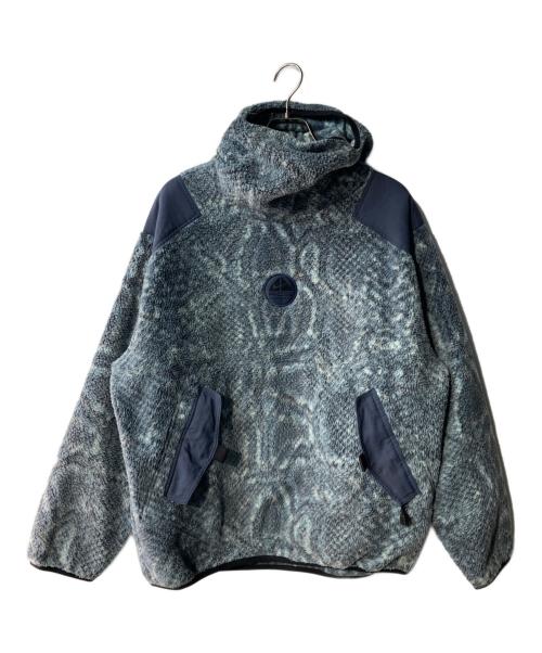 NIKE ACG（ナイキエーシージー）NIKE ACG (ナイキエーシージー) Supreme (シュプリーム) FLEECE PULLOVER MINT SNAKESKIN フリースプルオーバー ブルー サイズ:Mの古着・服飾アイテム