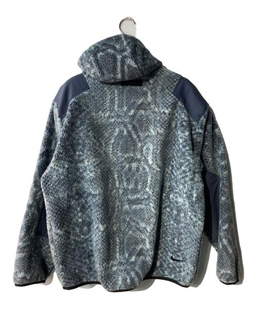 NIKE ACG（ナイキエーシージー）NIKE ACG (ナイキエーシージー) Supreme (シュプリーム) FLEECE PULLOVER MINT SNAKESKIN フリースプルオーバー ブルー サイズ:Mの古着・服飾アイテム
