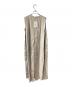 HAUNT (ハウント) Linen Dress Taupe ノースリーブワンピース ベージュ サイズ:38 未使用品：9000円