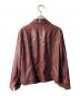 LEILIAN (レリアン) レザージャケット ワインレッド サイズ:13+：6000円