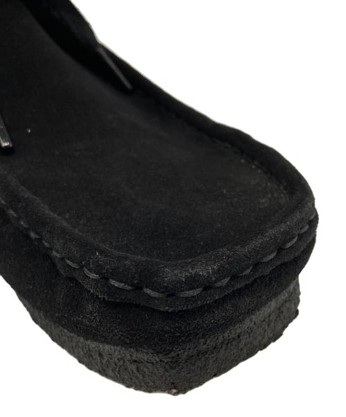 CLARKS（クラークス）CLARKS (クラークス) ワラビーブーツ ブラック サイズ:28.0ｃｍの古着・服飾アイテム