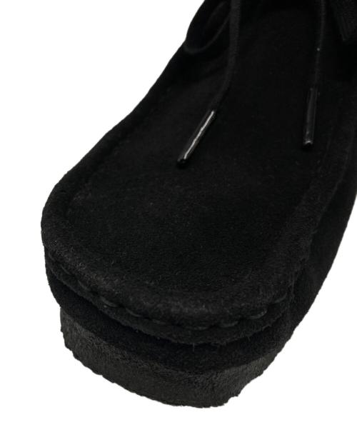 CLARKS（クラークス）CLARKS (クラークス) ワラビーブーツ ブラック サイズ:28.0ｃｍの古着・服飾アイテム