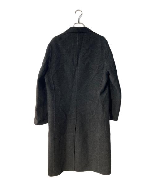 Yohji Yamamoto D'URBAN A.A.R（ヨウジ ヤマモト × ダーバンアール）Yohji Yamamoto D'URBAN A.A.R (ヨウジ ヤマモト × ダーバンアール) リバーシブルウールコート ブラック サイズ:Mの古着・服飾アイテム