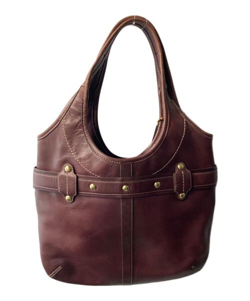 COACH（コーチ）COACH (コーチ) エルゴ レザー ワンショルダーバッグ ブラウンの古着・服飾アイテム