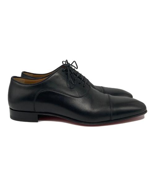 Christian Louboutin（クリスチャン・ルブタン）Christian Louboutin (クリスチャン・ルブタン) GREGGO FLAT/ストレートチップシューズ ブラック サイズ:41の古着・服飾アイテム