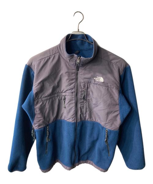 THE NORTH FACE（ザ ノース フェイス）THE NORTH FACE (ザ ノース フェイス) 切替フリースジャケット パープル×ブルー サイズ:XLの古着・服飾アイテム