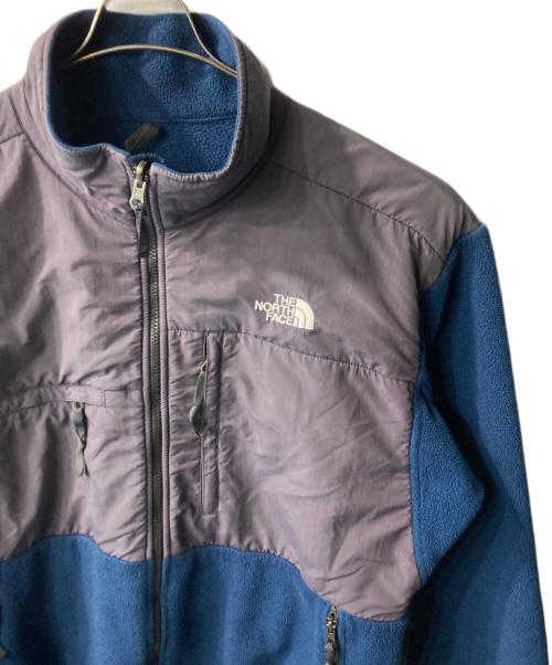 THE NORTH FACE（ザ ノース フェイス）THE NORTH FACE (ザ ノース フェイス) 切替フリースジャケット パープル×ブルー サイズ:XLの古着・服飾アイテム