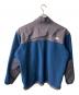 THE NORTH FACE (ザ ノース フェイス) 切替フリースジャケット パープル×ブルー サイズ:XL：8000円