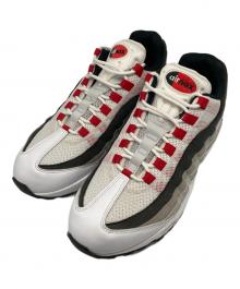 NIKE（ナイキ）の古着「Air Max 95 OG PRM ローカットスニーカー」｜ホワイト×レッド