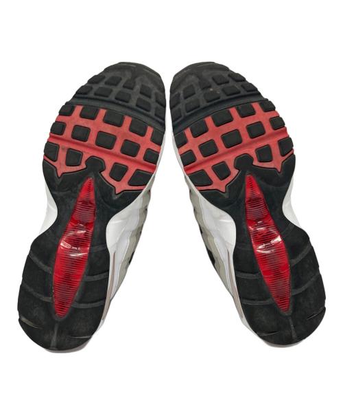 NIKE（ナイキ）NIKE (ナイキ) Air Max 95 OG PRM ローカットスニーカー ホワイト×レッド サイズ:28cmの古着・服飾アイテム