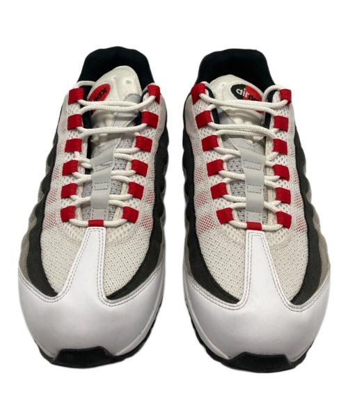 NIKE（ナイキ）NIKE (ナイキ) Air Max 95 OG PRM ローカットスニーカー ホワイト×レッド サイズ:28cmの古着・服飾アイテム