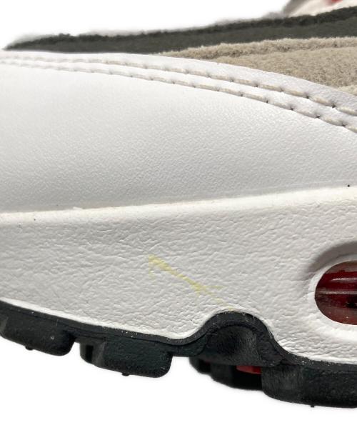 NIKE（ナイキ）NIKE (ナイキ) Air Max 95 OG PRM ローカットスニーカー ホワイト×レッド サイズ:28cmの古着・服飾アイテム