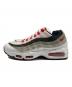 NIKE (ナイキ) Air Max 95 OG PRM ローカットスニーカー ホワイト×レッド サイズ:28cm：15000円