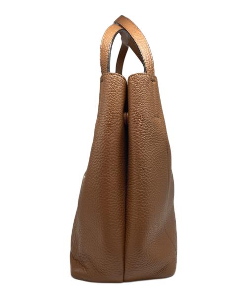 FURLA（フルラ）FURLA (フルラ) プリムラ ハンドバッグ ブラウンの古着・服飾アイテム