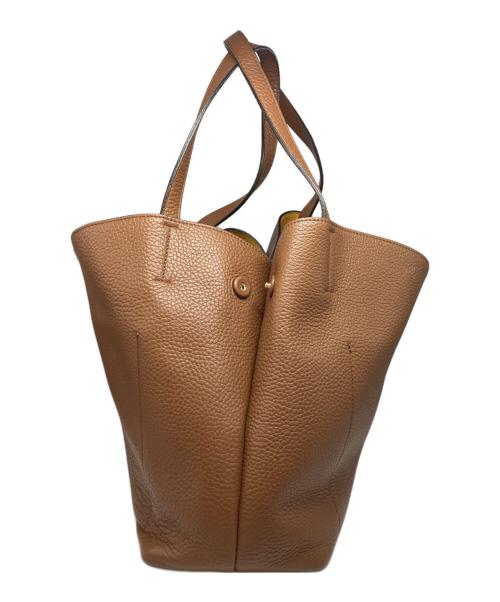 FURLA（フルラ）FURLA (フルラ) プリムラ ハンドバッグ ブラウンの古着・服飾アイテム