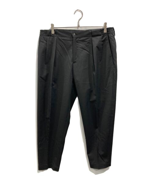 BRIGLIA 1949（ブリリア 1949）BRIGLIA 1949 (ブリリア 1949) ウエストゴム入り タックスラックス ブラック サイズ:SIZE 50の古着・服飾アイテム