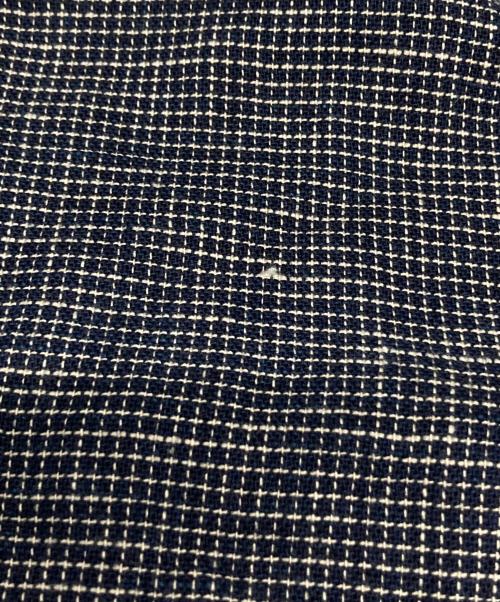 Pal'las Palace（パラスパレス）Pal'las Palace (パラスパレス) インディゴ染めチェックシャツ インディゴ サイズ:3の古着・服飾アイテム