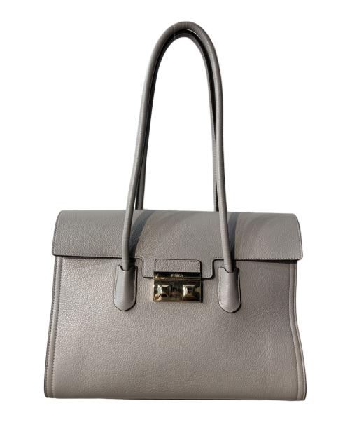 FURLA（フルラ）FURLA (フルラ) メトロポリス バンドバッグ グレーの古着・服飾アイテム