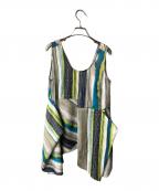UN3D.アンスリード）の古着「TIE-DYE STRIPE TOP ブラウス」｜マルチカラー