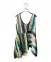 UN3D. (アンスリード) TIE-DYE STRIPE TOP ブラウス マルチカラー サイズ:38：6000円