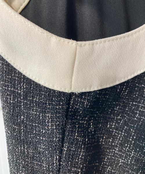 HER LIP TO（ハーリップトゥ）Her lip to (ハーリップトゥ) Verona Tweed Long Dress ワンピース ブラック サイズ:Mの古着・服飾アイテム