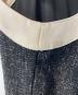 中古・古着 Her lip to (ハーリップトゥ) Verona Tweed Long Dress ワンピース ブラック サイズ:M：15000円