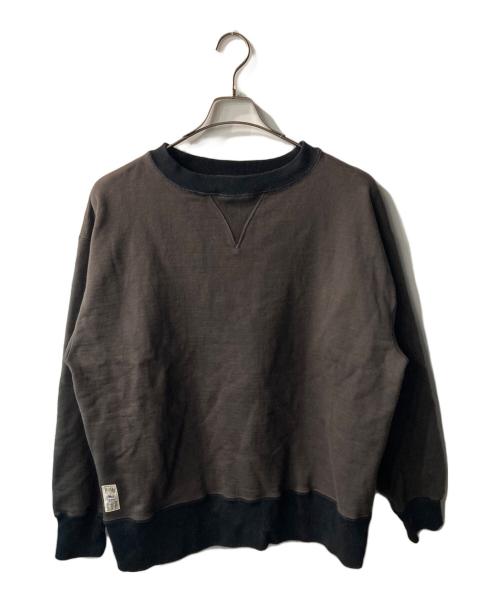 NIGEL CABOURN（ナイジェルケーボン）NIGEL CABOURN (ナイジェルケーボン) 50's クルーネック スウェットシャツ（20.5oz） グレー サイズ:54の古着・服飾アイテム