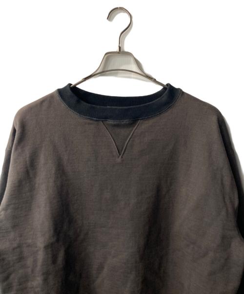 NIGEL CABOURN（ナイジェルケーボン）NIGEL CABOURN (ナイジェルケーボン) 50's クルーネック スウェットシャツ（20.5oz） グレー サイズ:54の古着・服飾アイテム