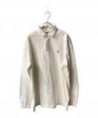 POLO RALPH LAURENポロ・ラルフローレン）の古着「ラガーシャツ」｜ホワイト
