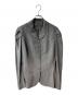 YOHJI YAMAMOTO (ヨウジヤマモト) ピンストライプセットアップ グレー サイズ:ジャケットSIZE S/スカートSIZE M：50000円