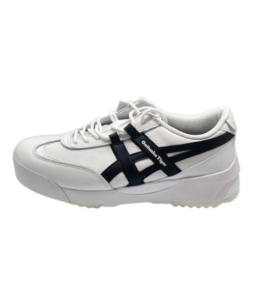 Onitsuka Tiger（オニツカタイガー）Onitsuka Tiger (オニツカタイガー) DELEGATION EX ローカットスニーカー ホワイト×ブラック サイズ:27cm 未使用品の古着・服飾アイテム