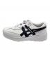 Onitsuka Tiger (オニツカタイガー) DELEGATION EX ローカットスニーカー ホワイト×ブラック サイズ:27cm 未使用品：8000円