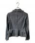 Vivienne Westwood RED LABEL (ヴィヴィアンウエストウッドレッドレーベル) マルチストライプ デニムラブジャケット インディゴ サイズ:3：50000円