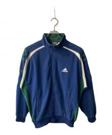 adidas（アディダス）の古着「90s ベロアトラックジャケット」｜ブルー
