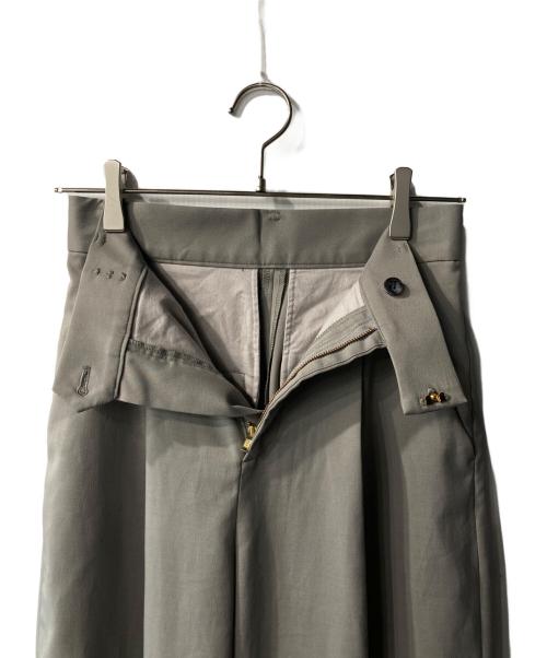 Noble（ノーブル）Noble (ノーブル) エステルツイルストレッチスラックスパンツ グレー サイズ:34の古着・服飾アイテム