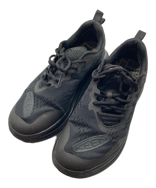 KEEN（キーン）KEEN (キーン) WK400 ローカットスニーカー ブラック サイズ:27.5cmの古着・服飾アイテム