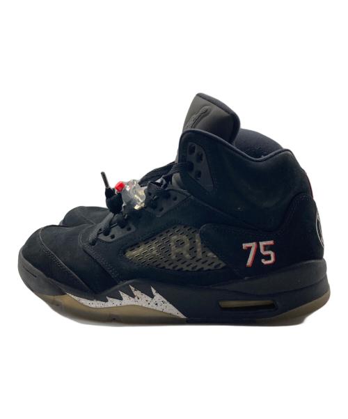NIKE（ナイキ）NIKE (ナイキ) Air Jordan5 paris saint-germain ハイカットスニーカー ブラック サイズ:27.5cmの古着・服飾アイテム