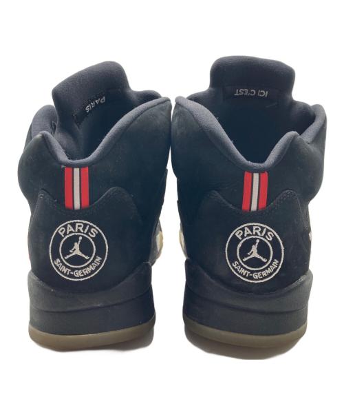 NIKE（ナイキ）NIKE (ナイキ) Air Jordan5 paris saint-germain ハイカットスニーカー ブラック サイズ:27.5cmの古着・服飾アイテム