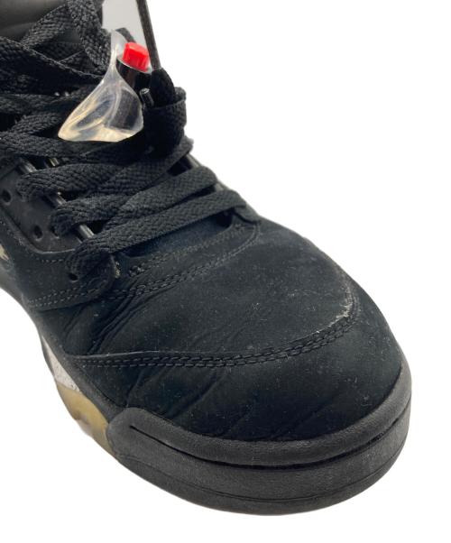 NIKE（ナイキ）NIKE (ナイキ) Air Jordan5 paris saint-germain ハイカットスニーカー ブラック サイズ:27.5cmの古着・服飾アイテム