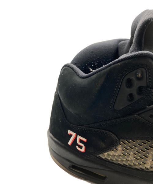 NIKE（ナイキ）NIKE (ナイキ) Air Jordan5 paris saint-germain ハイカットスニーカー ブラック サイズ:27.5cmの古着・服飾アイテム