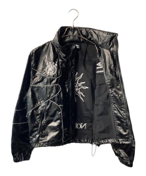 UMBRO（アンブロ）UMBRO (アンブロ) Noremid (ノーリミッド) リフレクティブナイロンジャケット ブラック サイズ:Lの古着・服飾アイテム