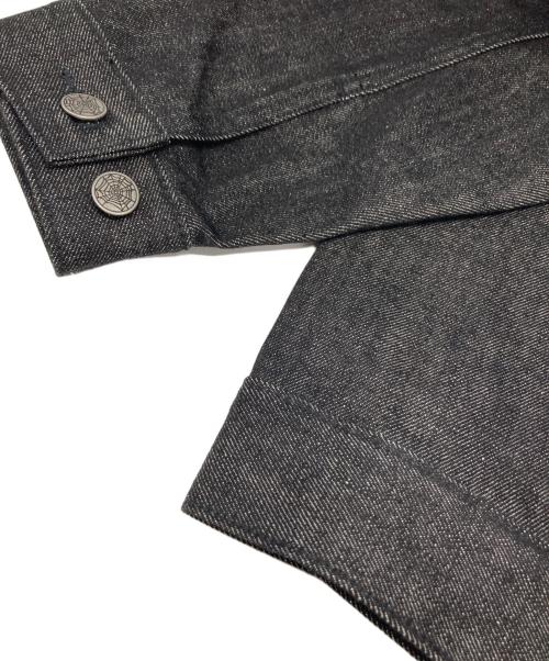 Noremid（ノーリミッド）Noremid (ノーリミッド) RIGID FIREMAN DENIM JACKET-BLACK　リジッド ファイヤーマン デニム ジャケット ブラック ブラック サイズ:Mの古着・服飾アイテム