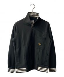 adidas×BEAUTY&YOUTH（アディダス×ビューティーアンドユース）の古着「RETRO COLLAR TJ トラックジャケット　レトロカラー」｜ブラック