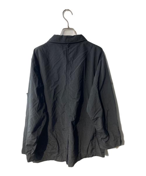 BURLAP OUTFITTER（バーラップアウトフィッター）BURLAP OUTFITTER (バーラップアウトフィッター) テックテータードジャケット ブラック サイズ:Mの古着・服飾アイテム