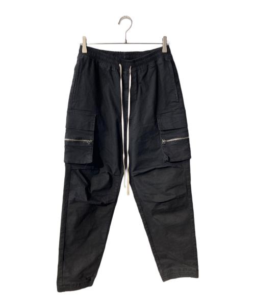 DANKE SCHON（ダンケ シェーン）Danke schon (ダンケ シェーン) PREMIUM SUPER STRETCH TC BLACK ZIP POCKET PANTS カーゴパンツ ブラック サイズ:30の古着・服飾アイテム