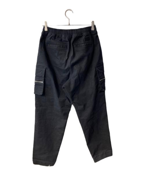 DANKE SCHON（ダンケ シェーン）Danke schon (ダンケ シェーン) PREMIUM SUPER STRETCH TC BLACK ZIP POCKET PANTS カーゴパンツ ブラック サイズ:30の古着・服飾アイテム