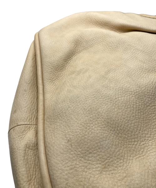 UGG（アグ）UGG (アグ) レザーワンショルダートートバッグ ベージュの古着・服飾アイテム