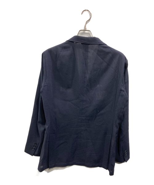 RING JACKET（リングジャケット）RING JACKET (リングジャケット) Balloon ウールテーラードジャケット ネイビー サイズ:52の古着・服飾アイテム