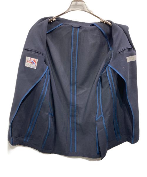 RING JACKET（リングジャケット）RING JACKET (リングジャケット) Balloon ウールテーラードジャケット ネイビー サイズ:52の古着・服飾アイテム